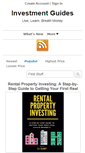 Mobile Screenshot of investmentguides.org