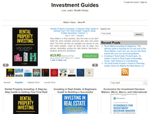 Tablet Screenshot of investmentguides.org